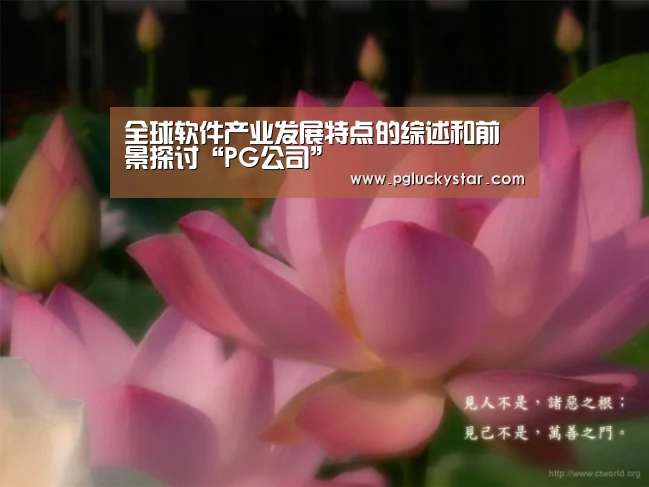 全球软件产业发展特点的综述和前景探讨“PG公司”(图1) PG直播